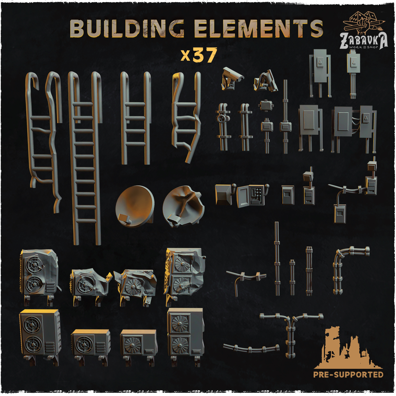 Building Elements - Basing Bits 2.0