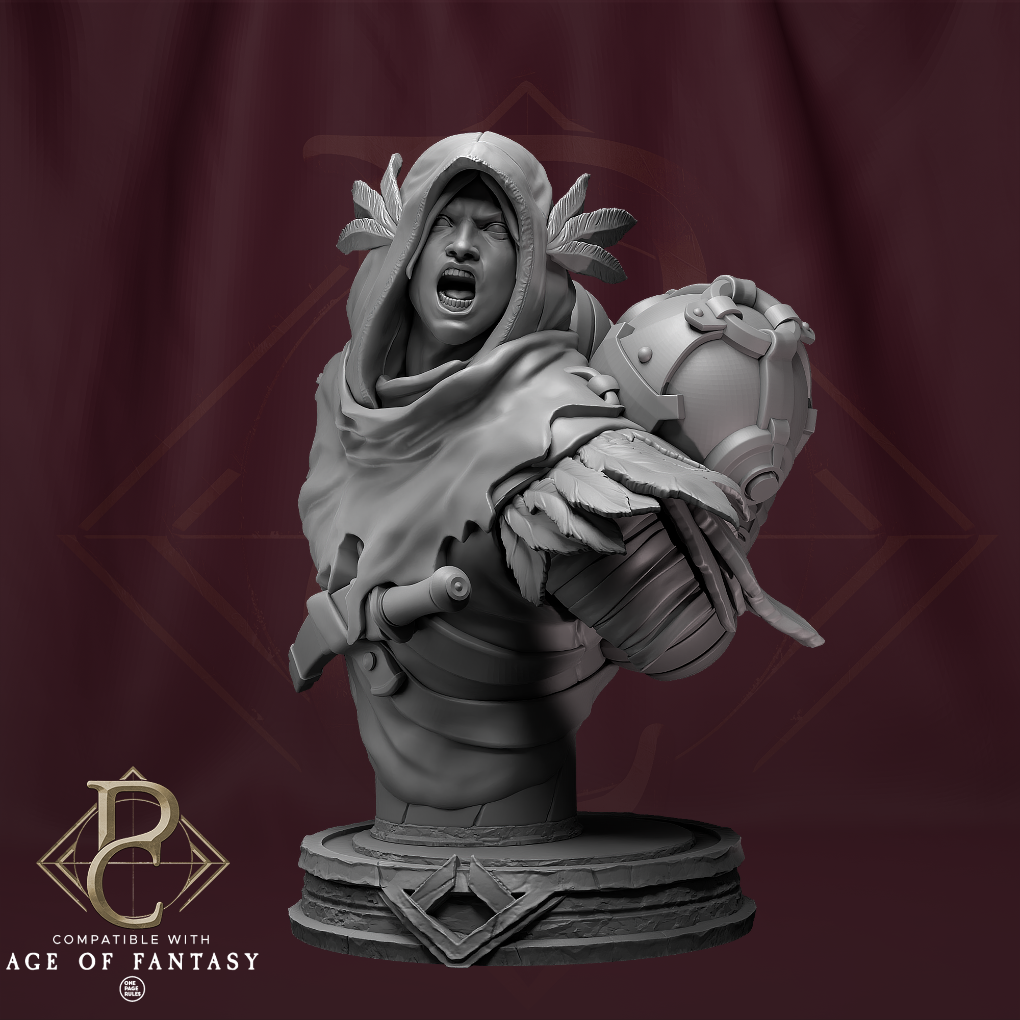 Aerithrian Wind Defender Bust