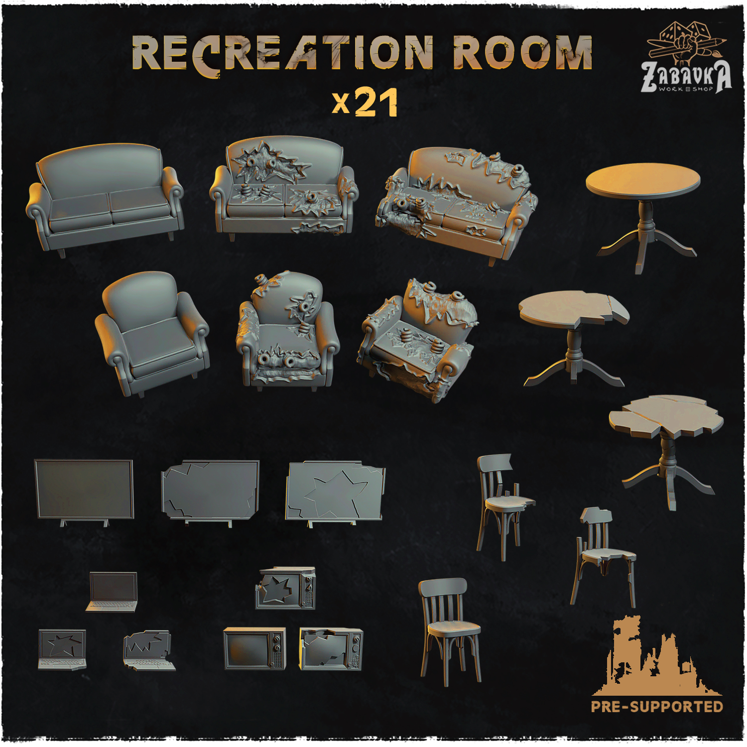 Recreation room - Basing Bits 2.0