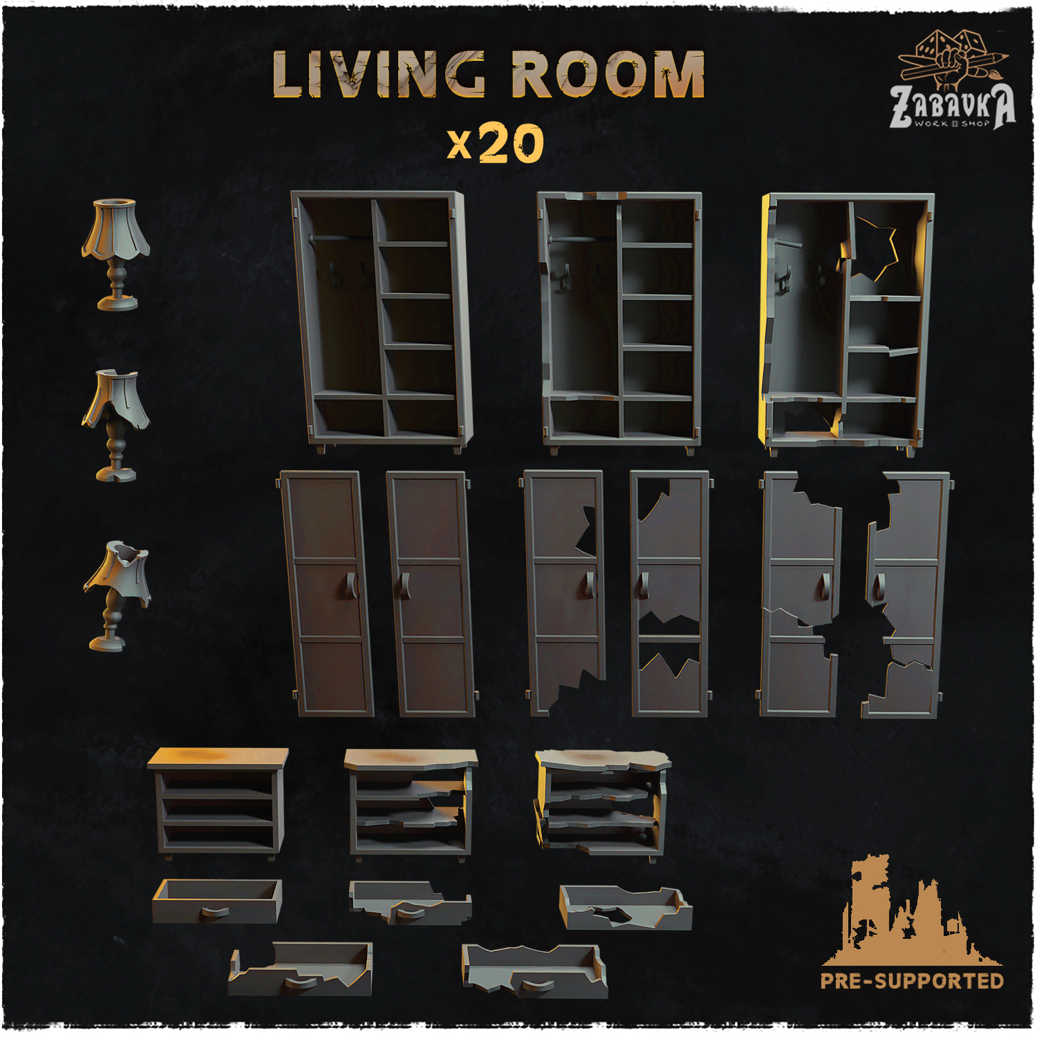 Living room - Basing Bits 2.0
