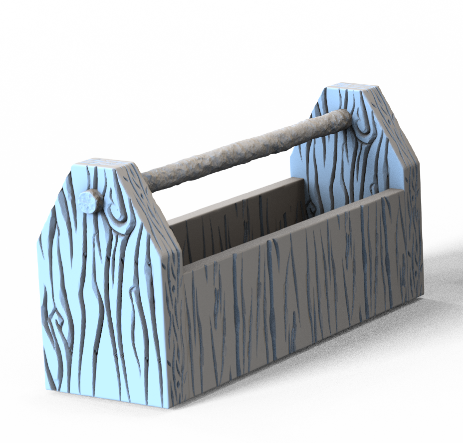 Box (for Newspapers, tools, wood...)