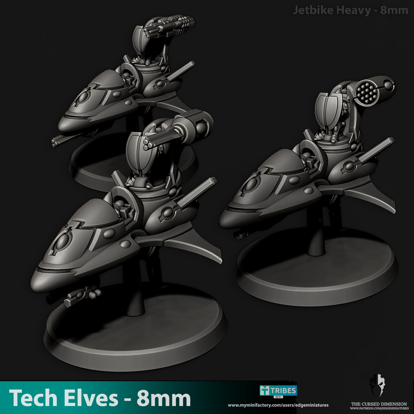 Heavy Jetbike - Tech Elves - 8mm