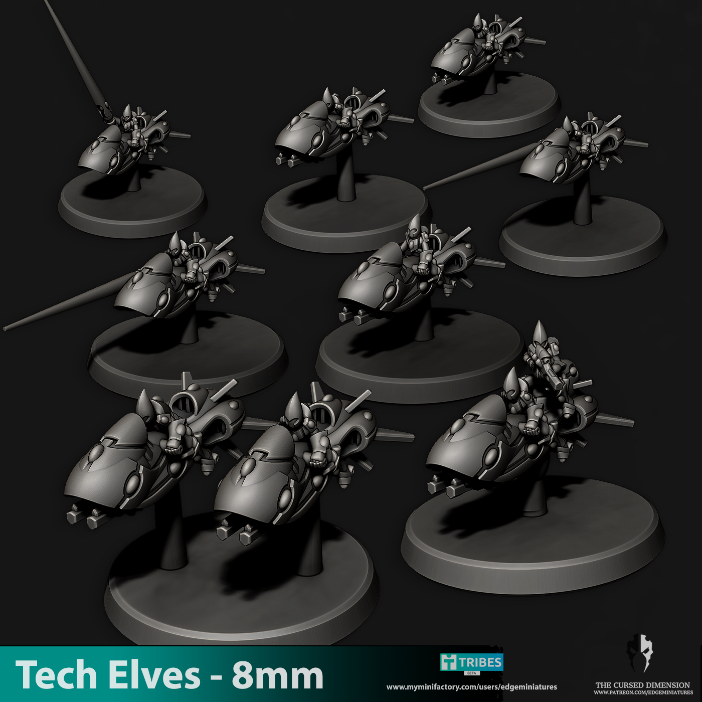 Jetbikes - Tech Elves - 8mm