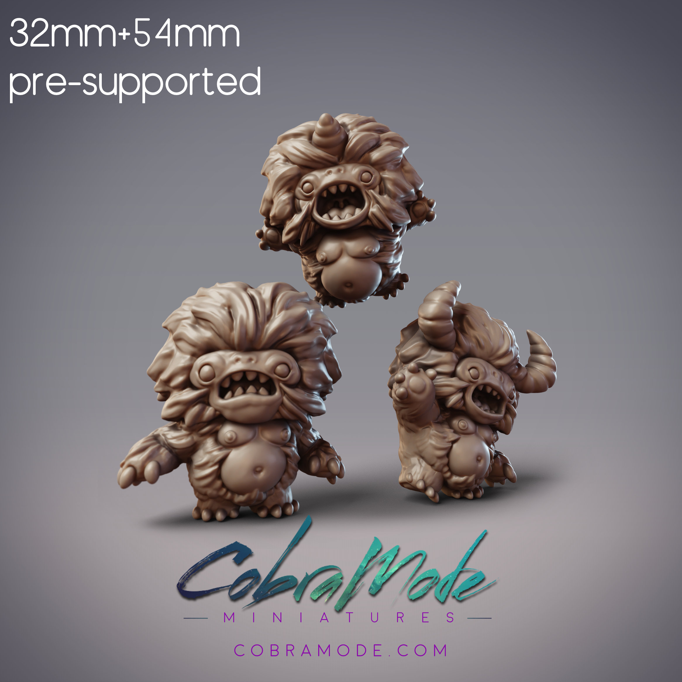 Yeti Gremlins - Xuehou Snow Goblins (Pre-supported)