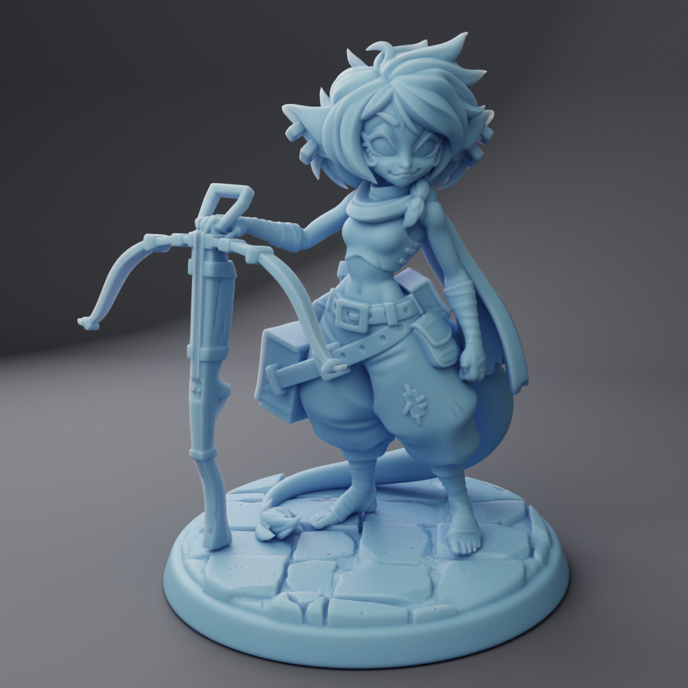 Maia the Goblin ( Female Goblin Ranger / Crossbow Archer / Artificer )