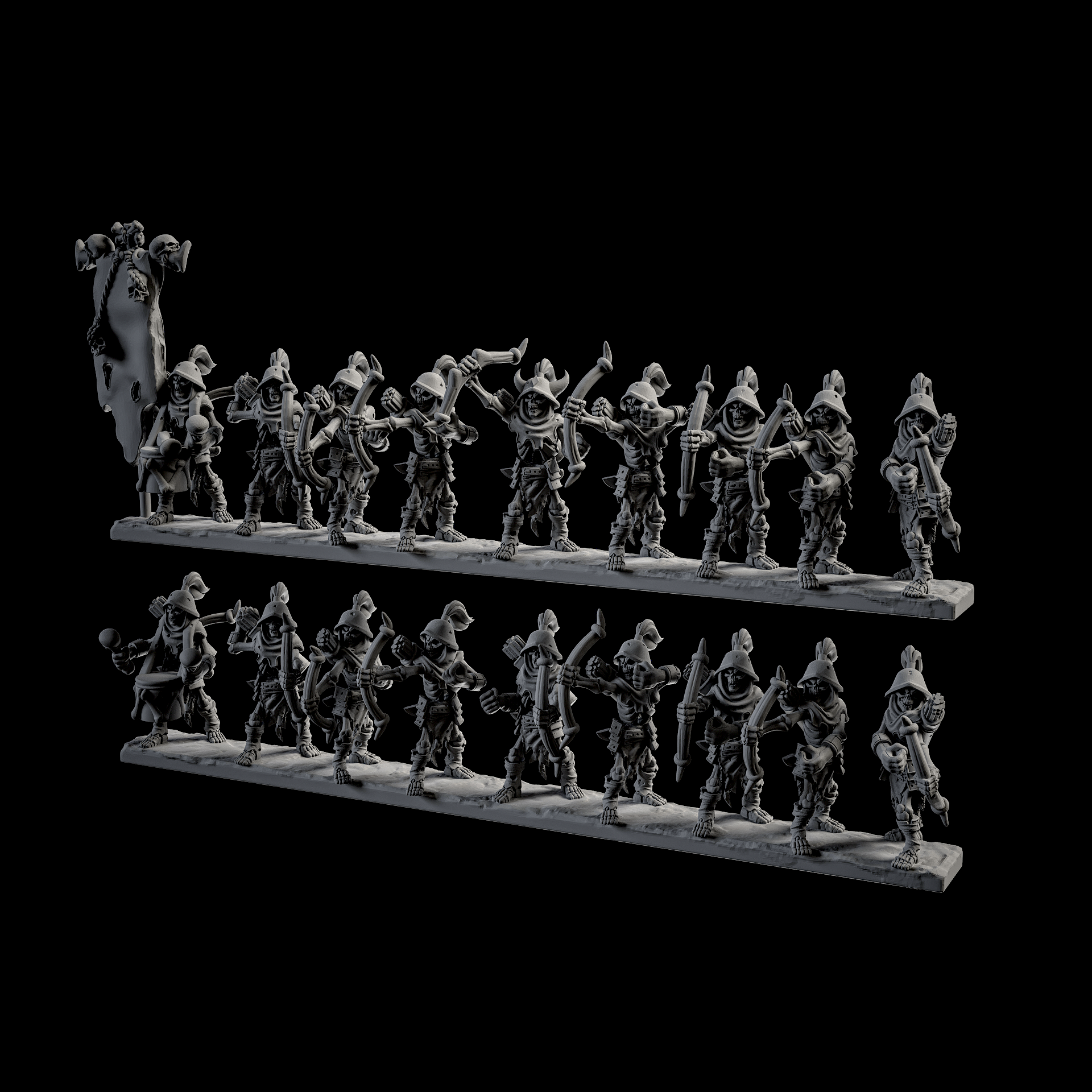 Mighty Epic Wars - Undead Archers