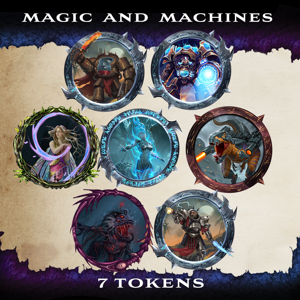 Magic and Machines Tokens