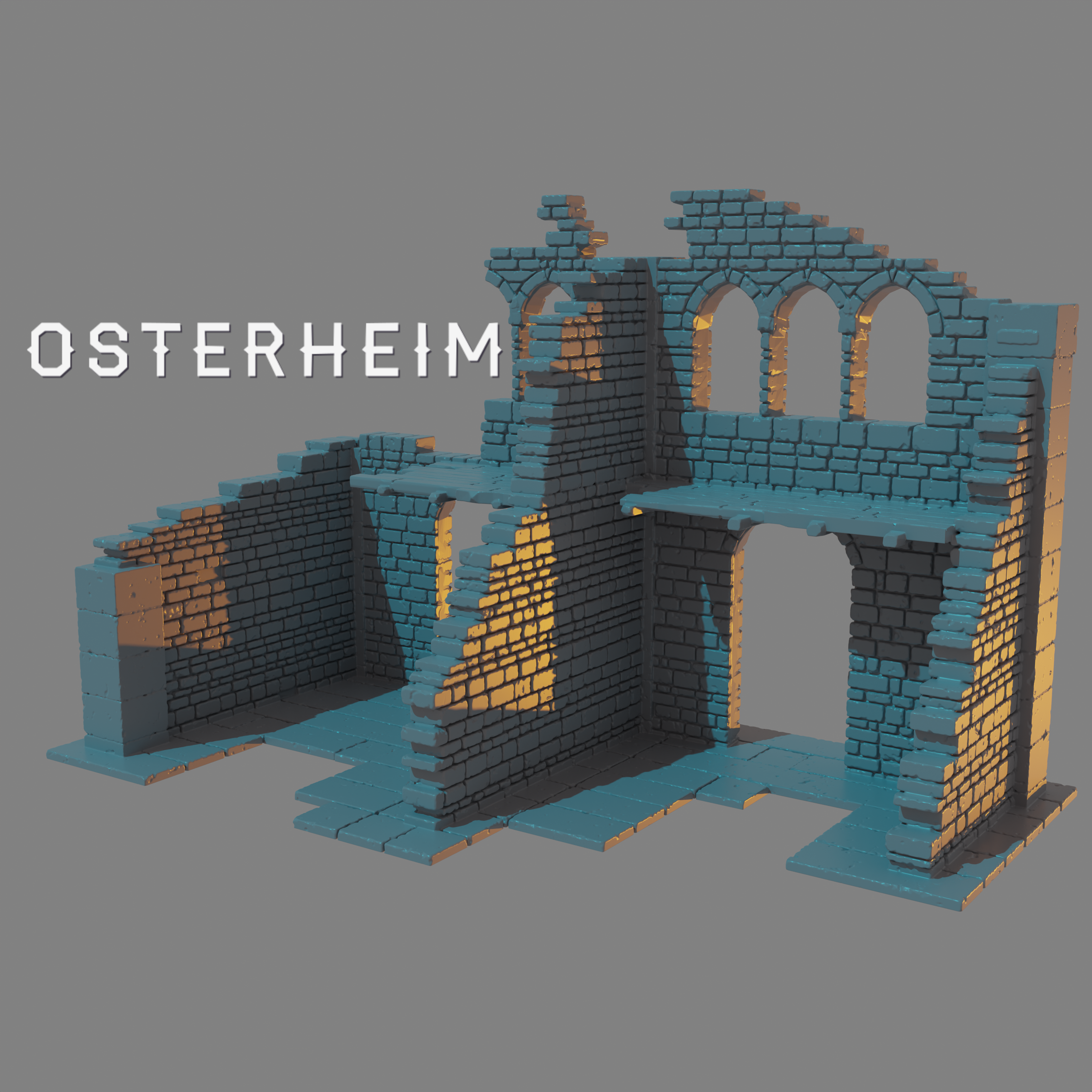 OSTERHEIM - 3rd Ruined Stone Building