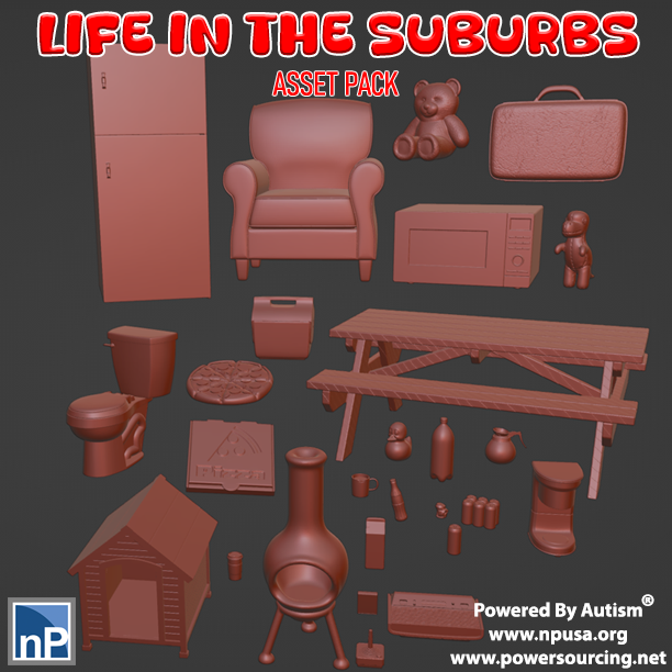 Life in the Suburbs Asset Pack 1