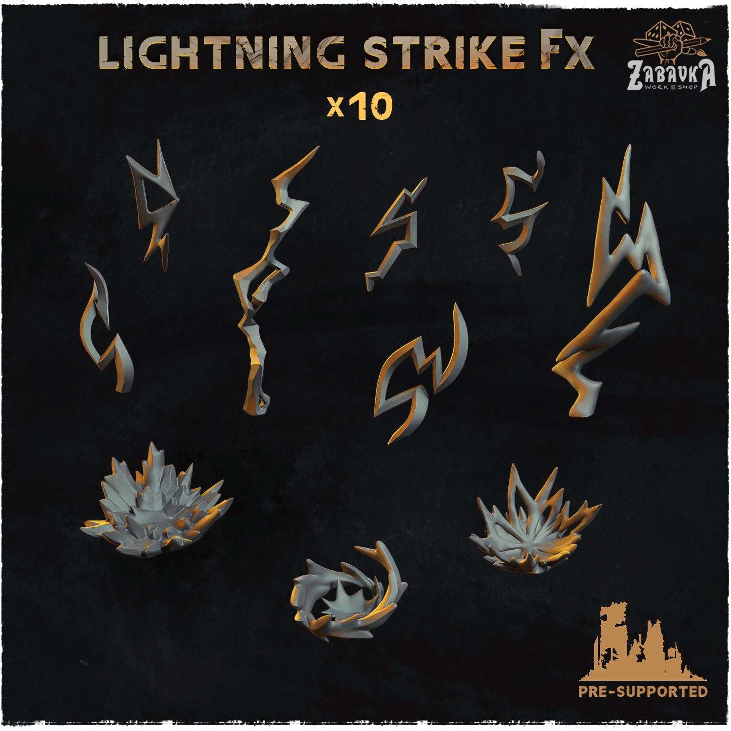 Lightning Strike FX - Basing Bits 2.0