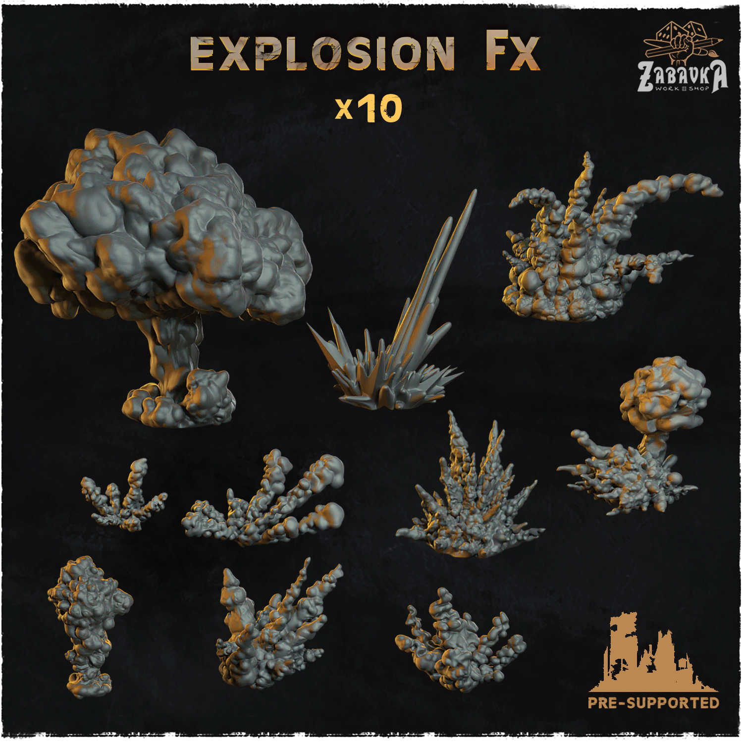 Explosion FX- Basing Bits 2.0