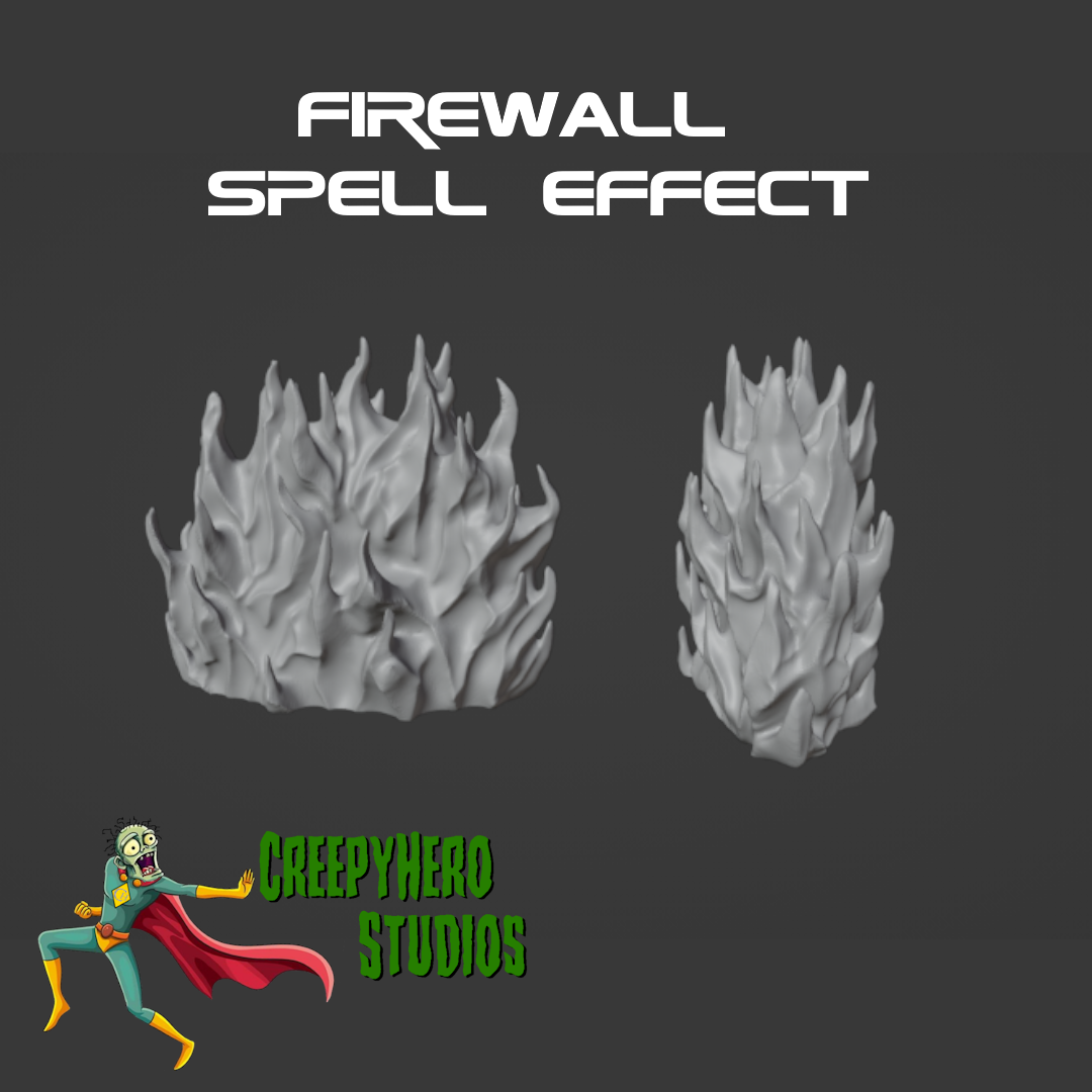 Fantasy Spell Effect: Fire Wall
