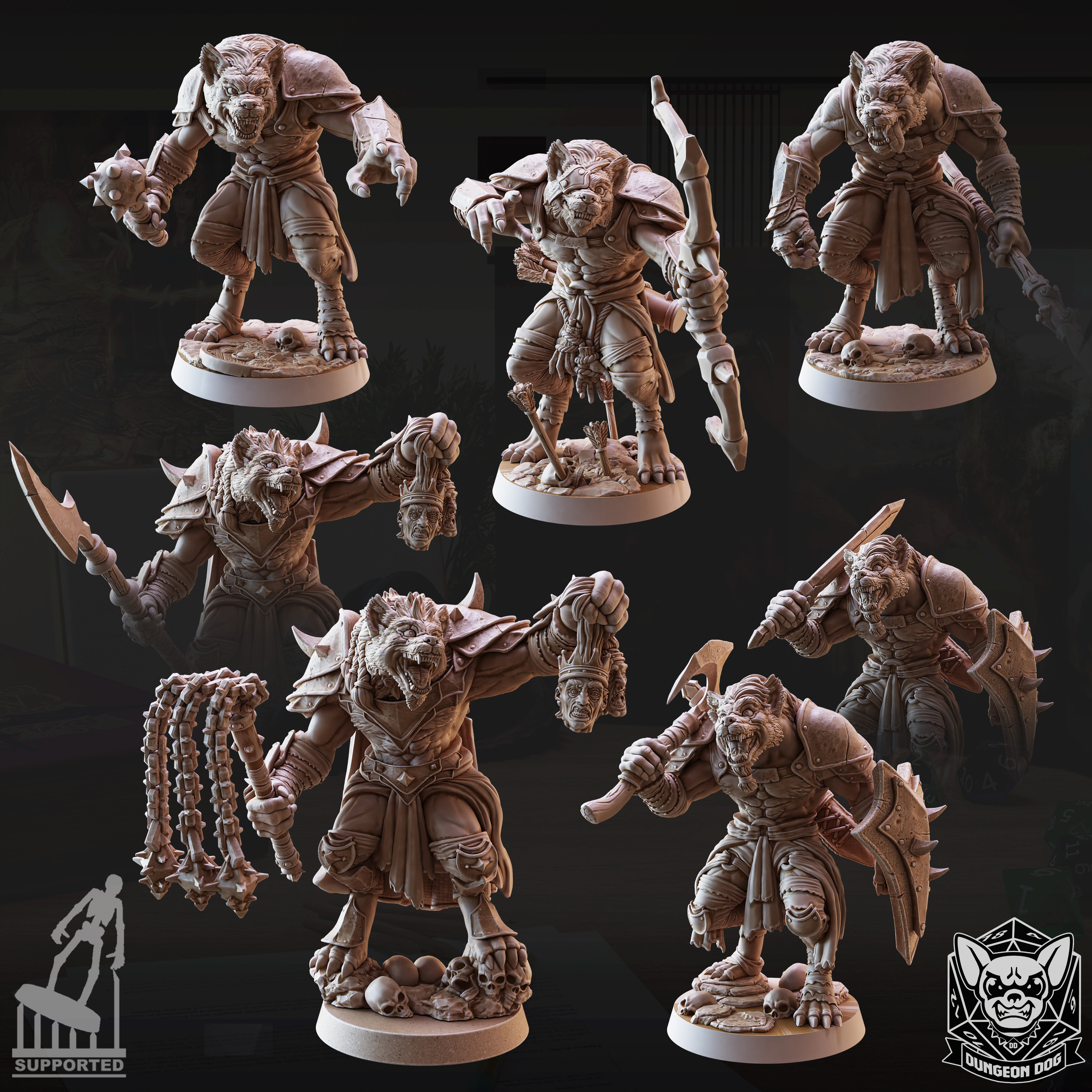 Gnoll Bundle [Gnoll Hyena, Gnoll]