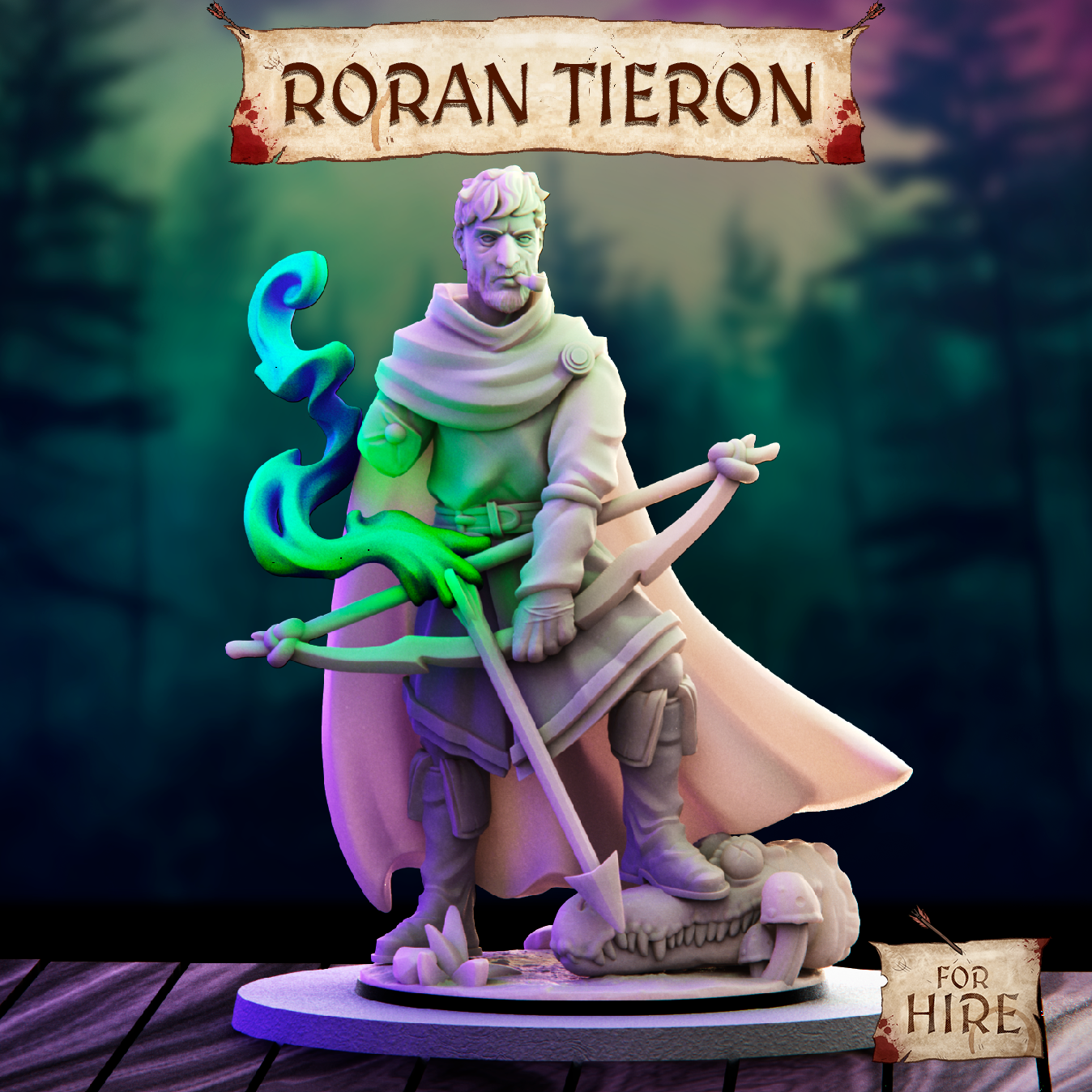 Roran Tieron - For Hire