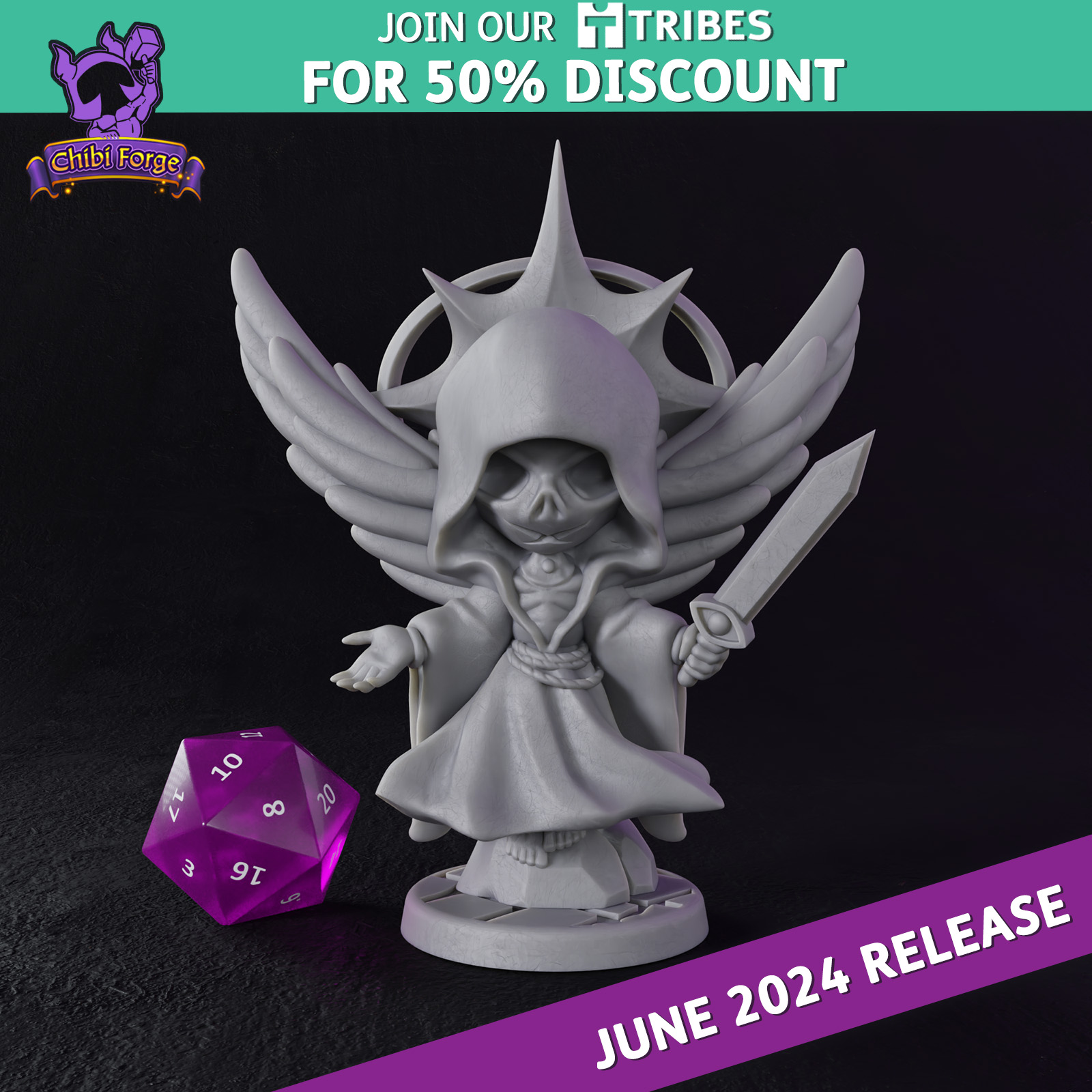Corrupted Angel - Chibi Forge