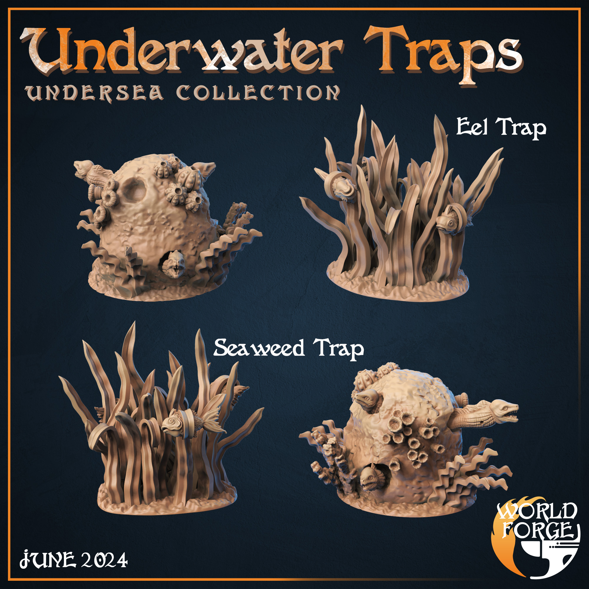 Underwater Traps x2