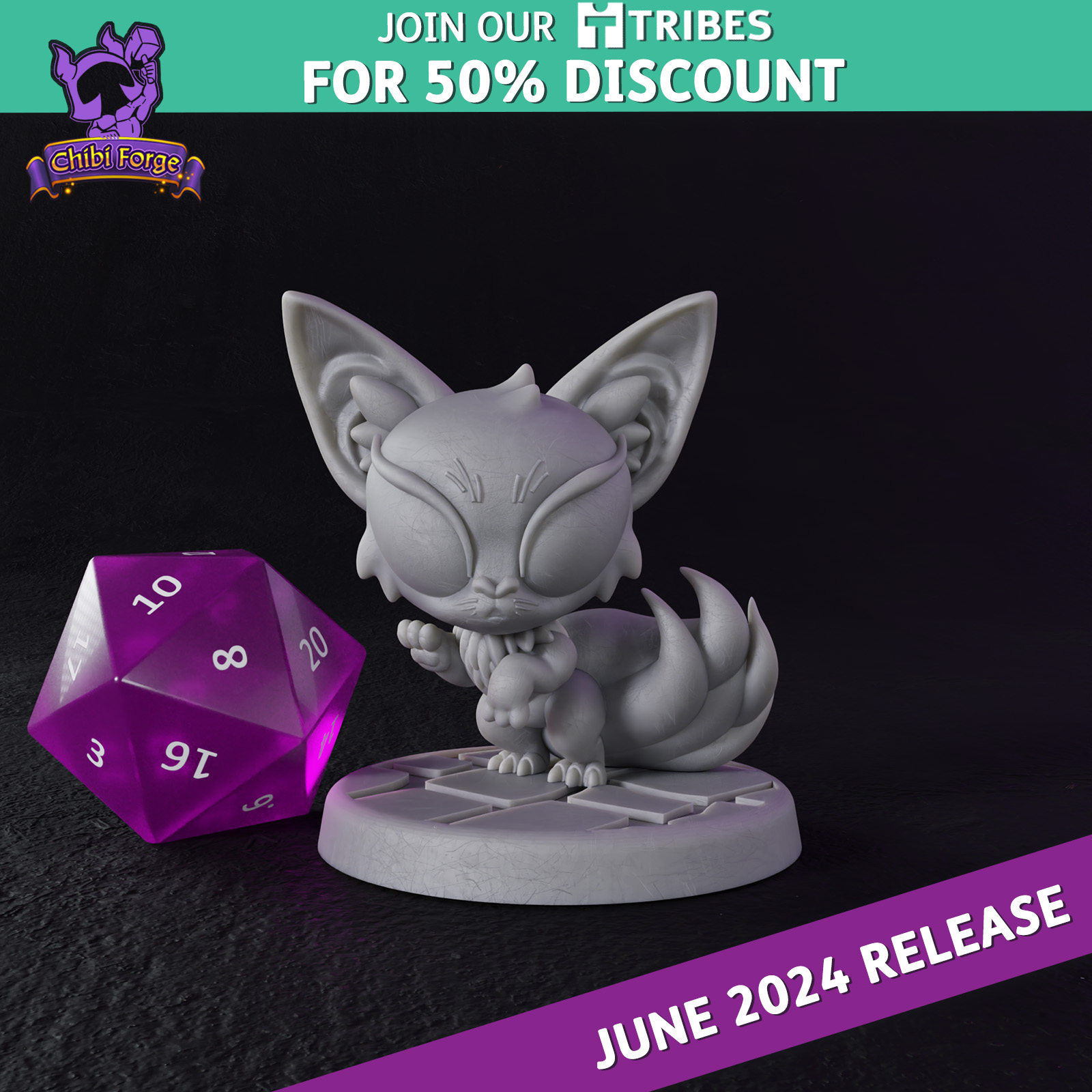 Fennec Fox - Chibi Forge