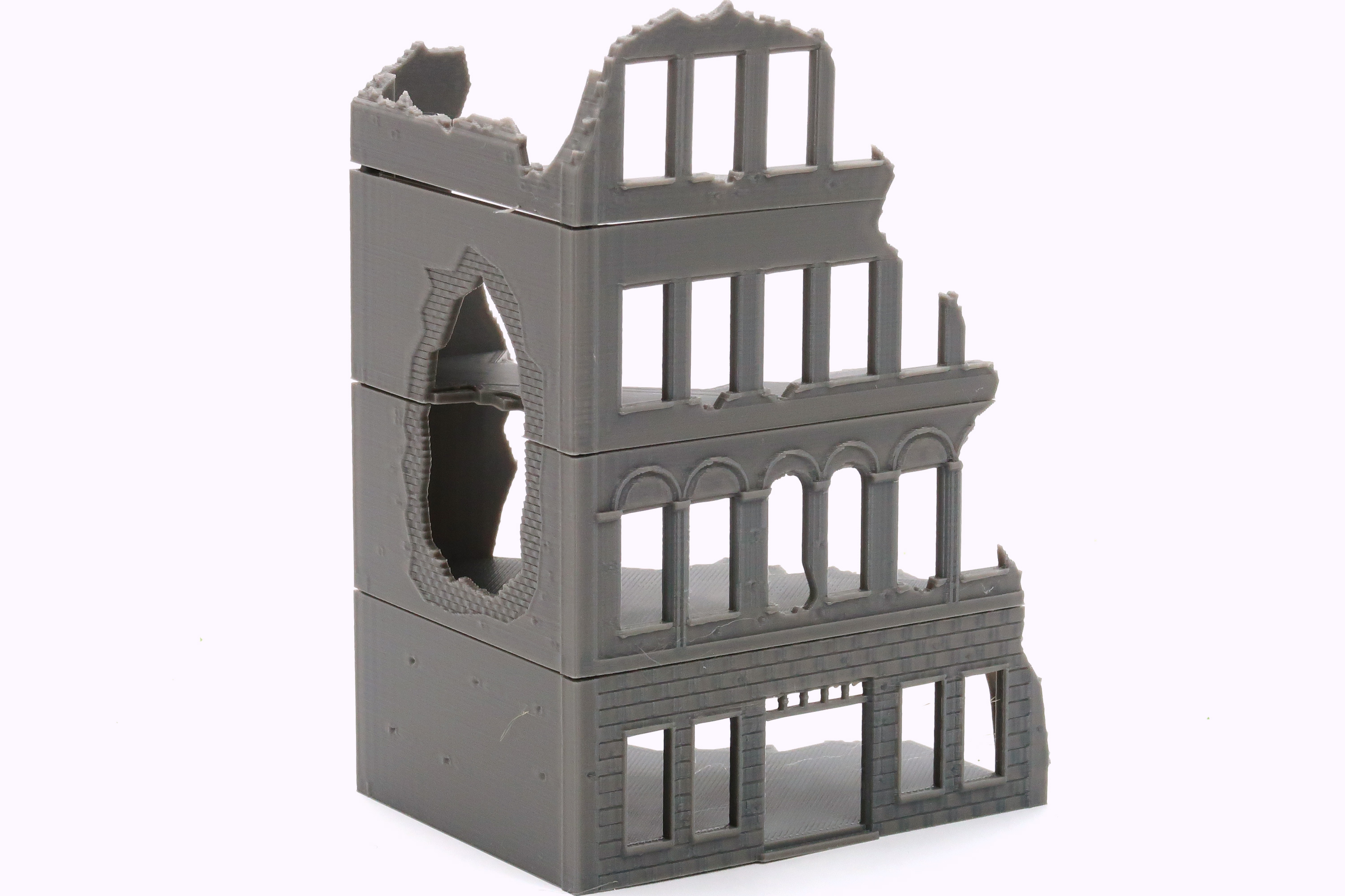 Stalingrad Ruined House MST3 Wargaming Terrain