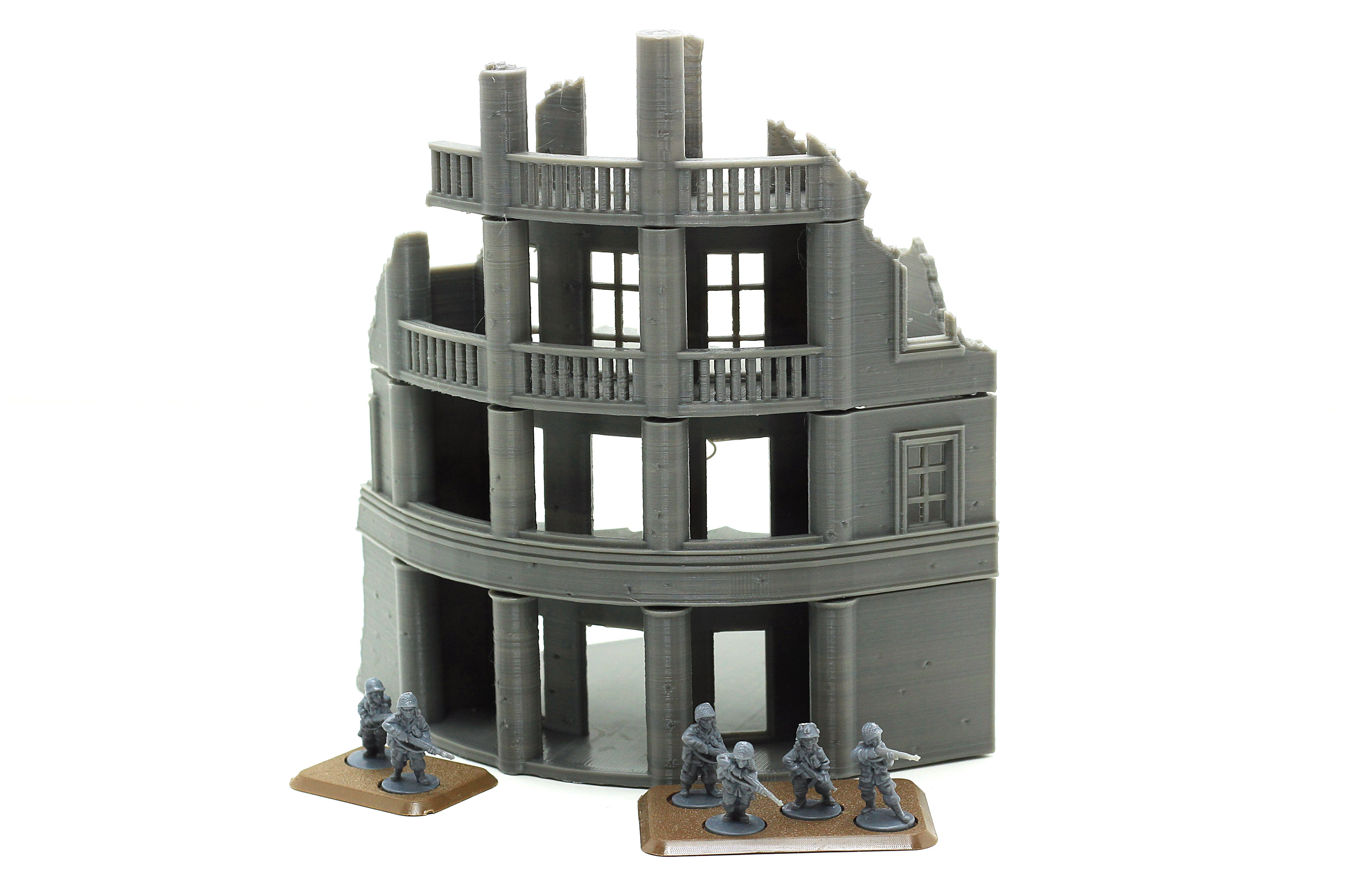 Stalingrad Ruined House MST4 Wargaming Terrain