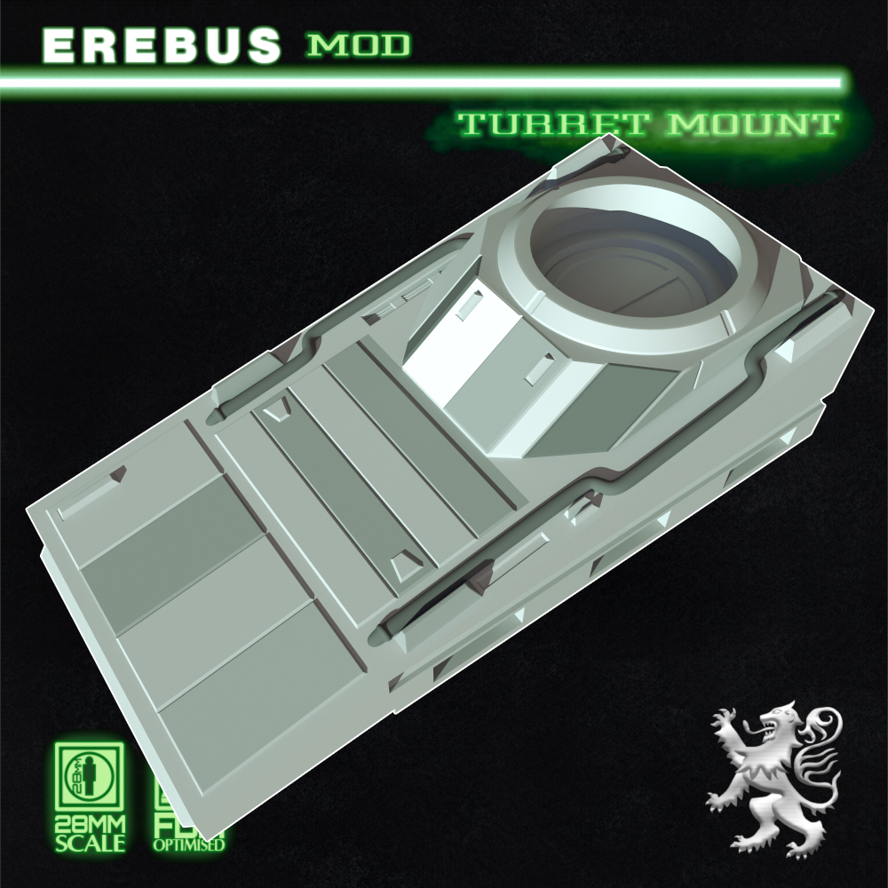 Erebus Mod - Turret Mount