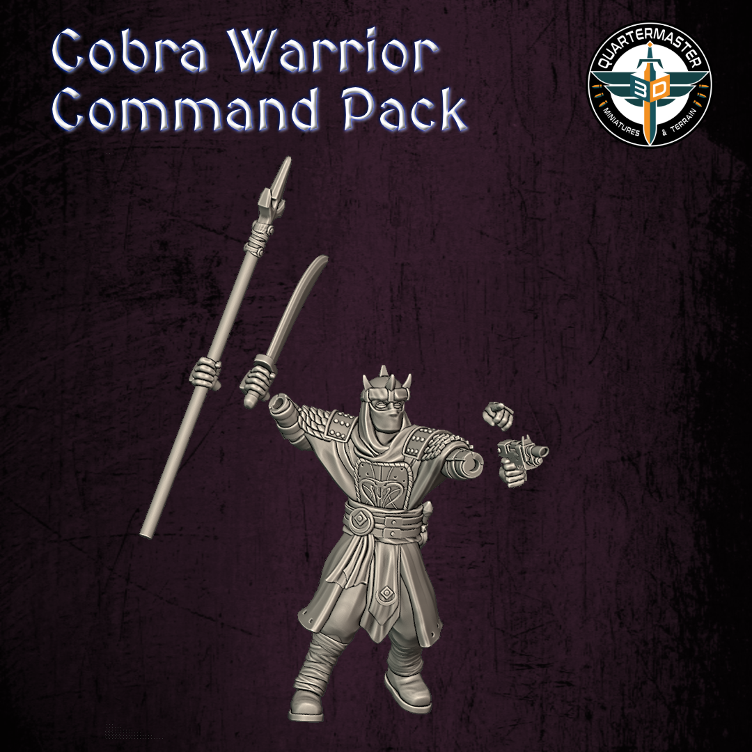 Cobra Cult Warrior Command Pack