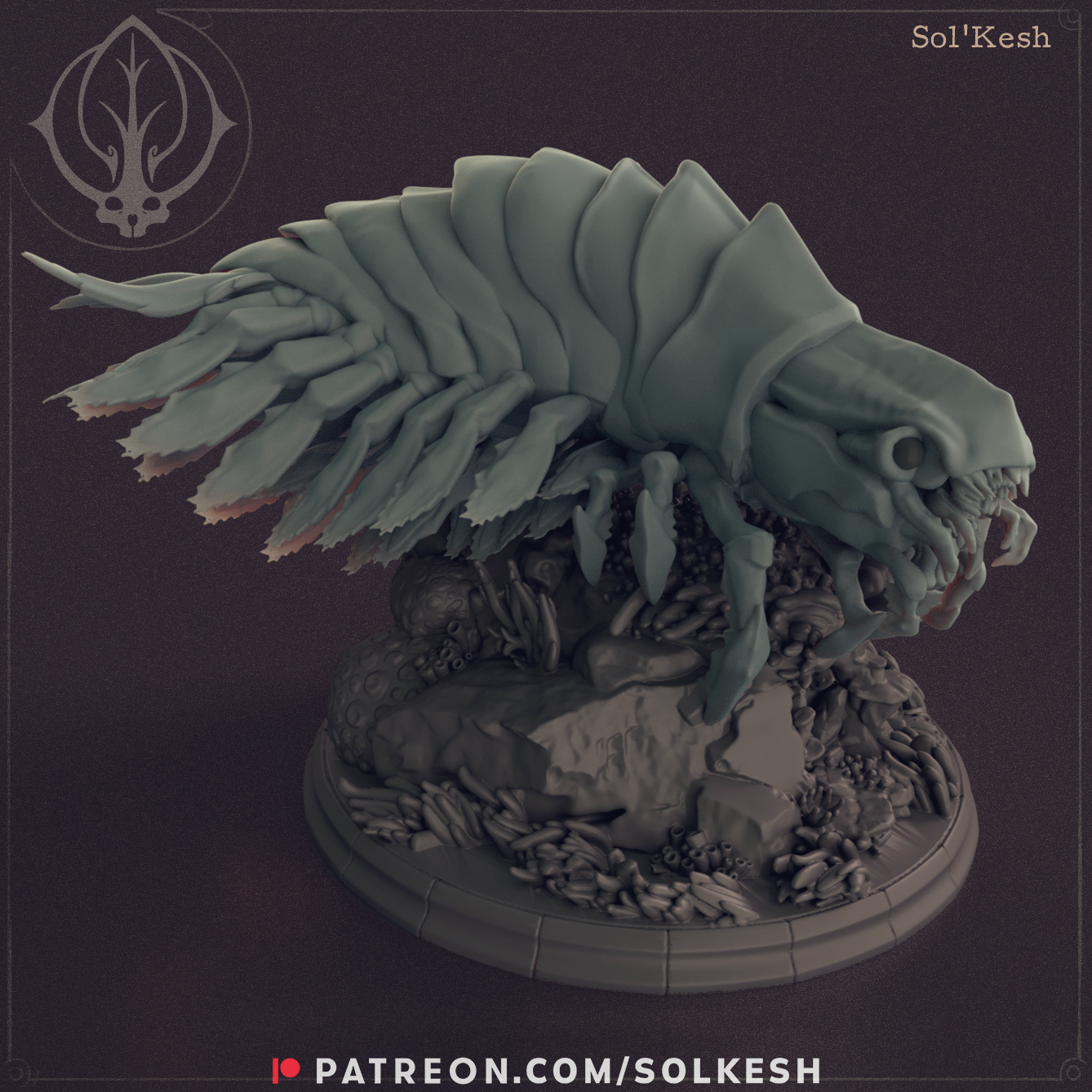 Sol'kesh Goliarch Prawn + 5e Statblock