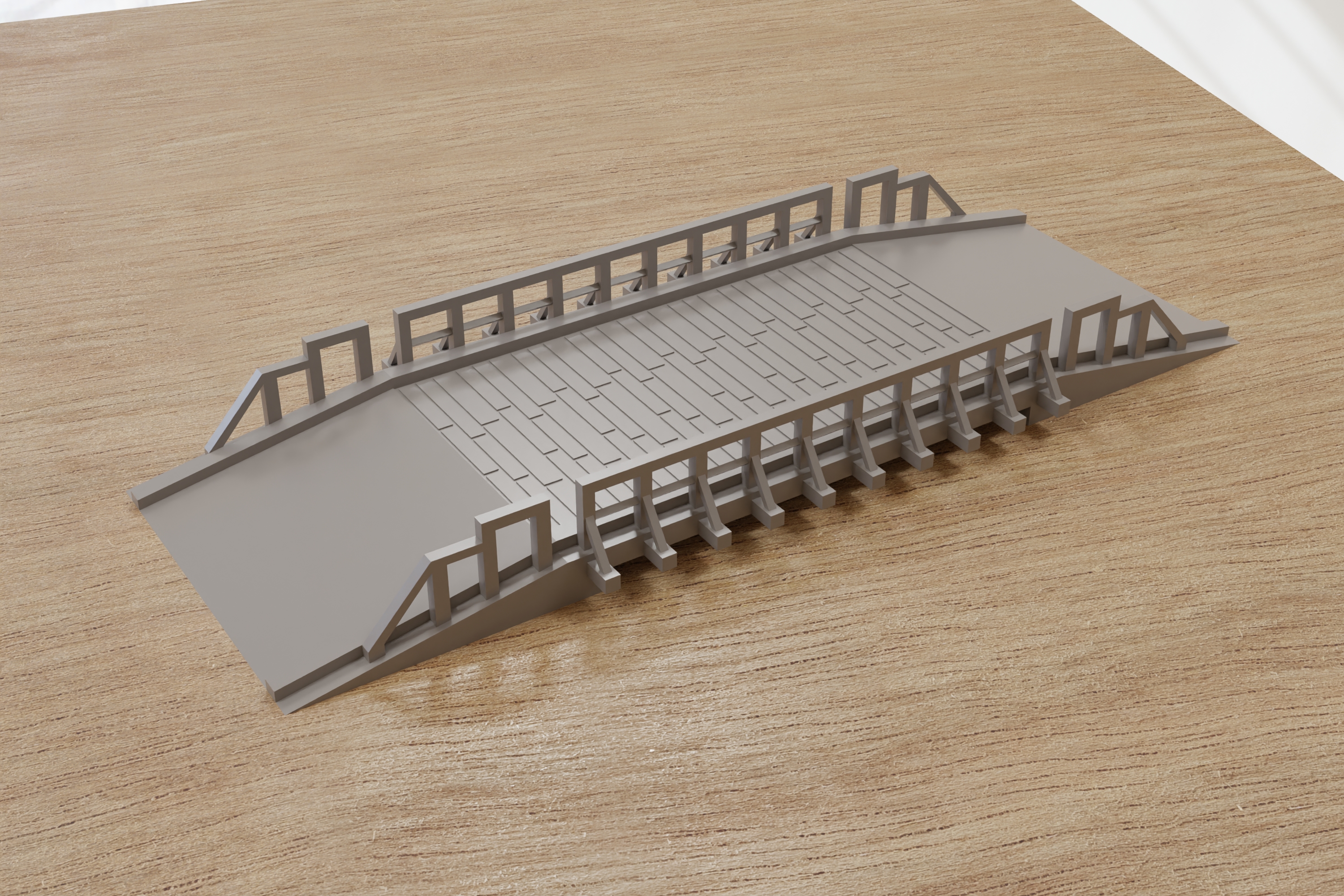 Wooden Bridge - Tabletop Wagaming Terrain
