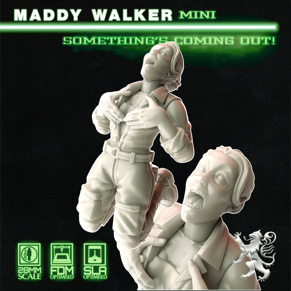 Maddy Walker - Something's Coming Out!