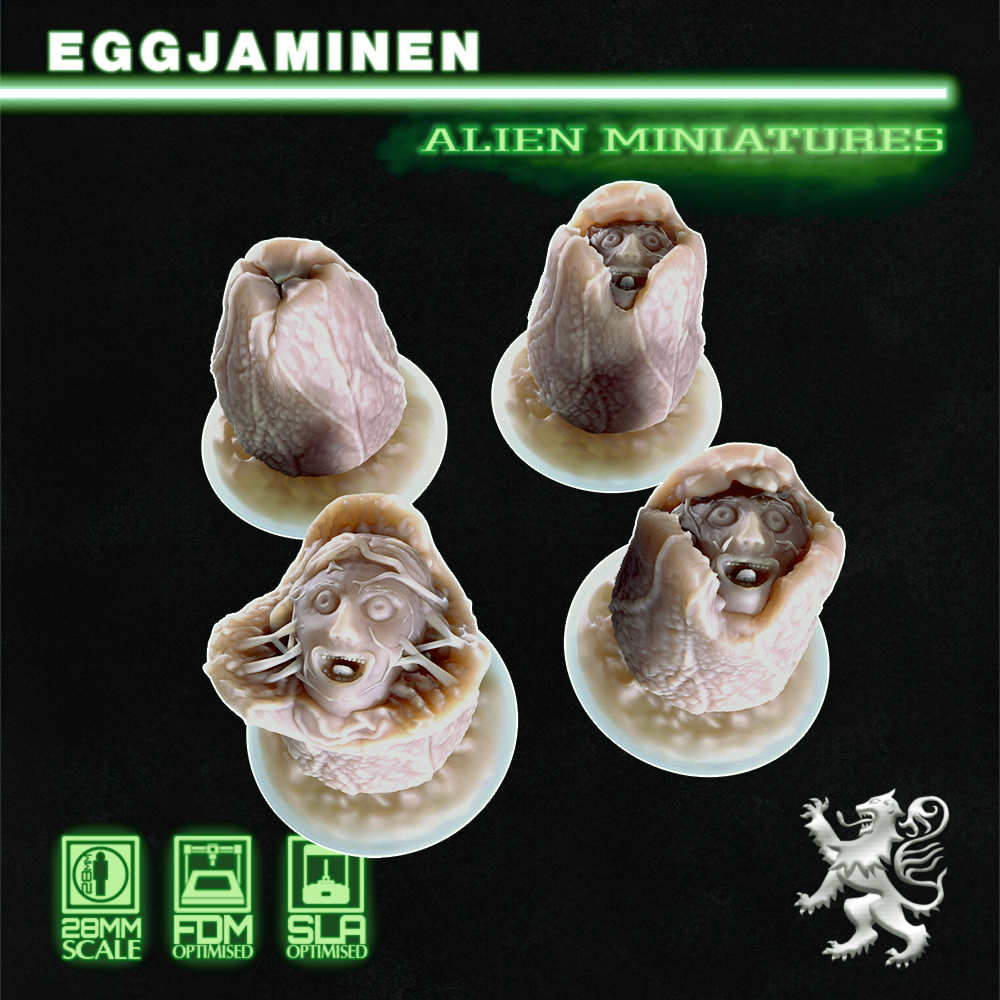 Eggjaminen Alien Miniatures