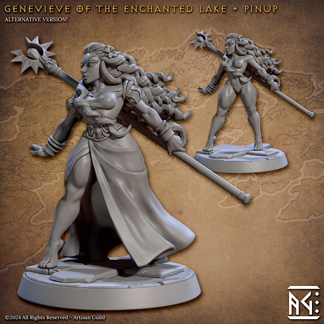 Genevieve of the Enchanted Lake - Pinup (Vanguard Fighters Guild)
