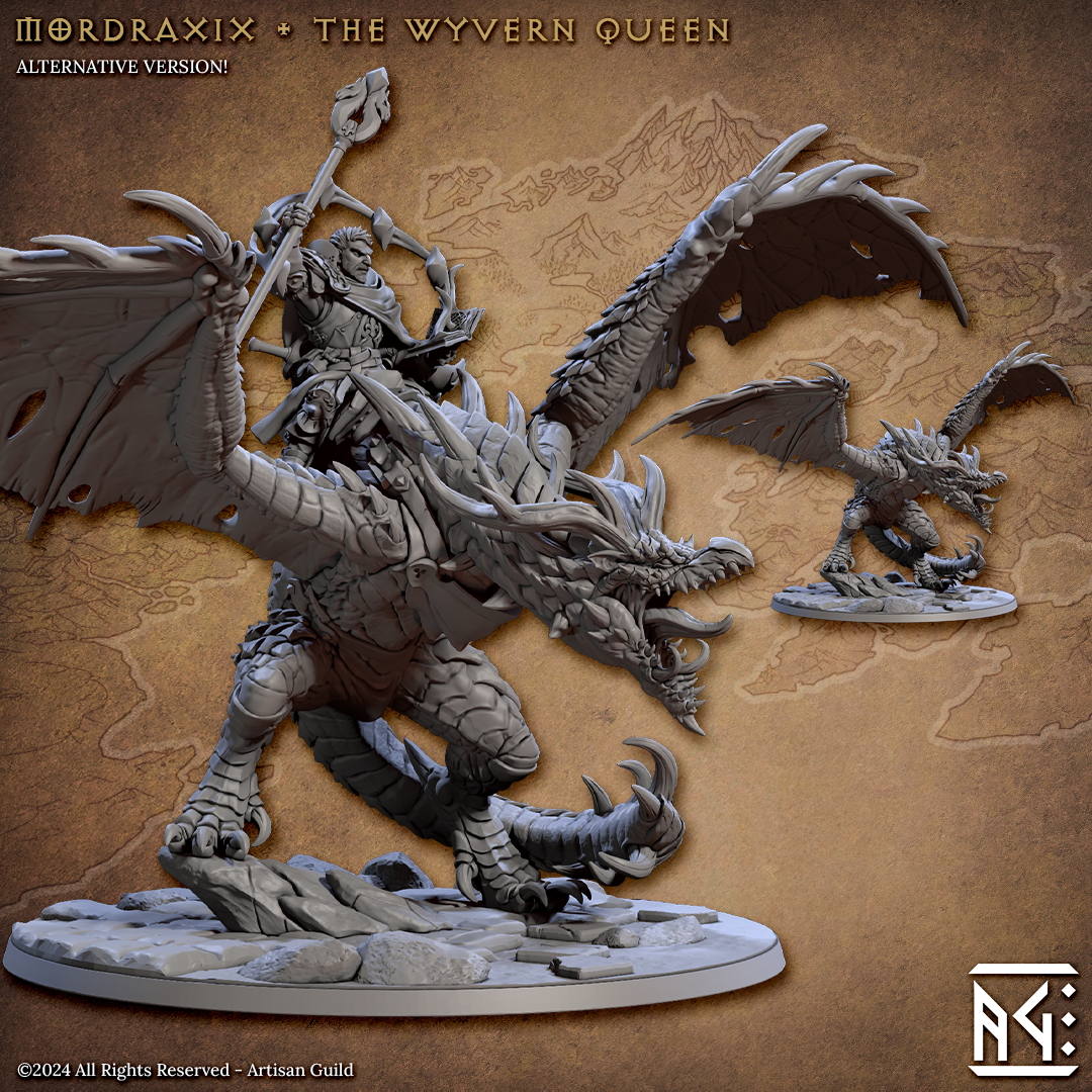 Mordraxix - The Wyvern Queen (Vanguard Fighters Guild)
