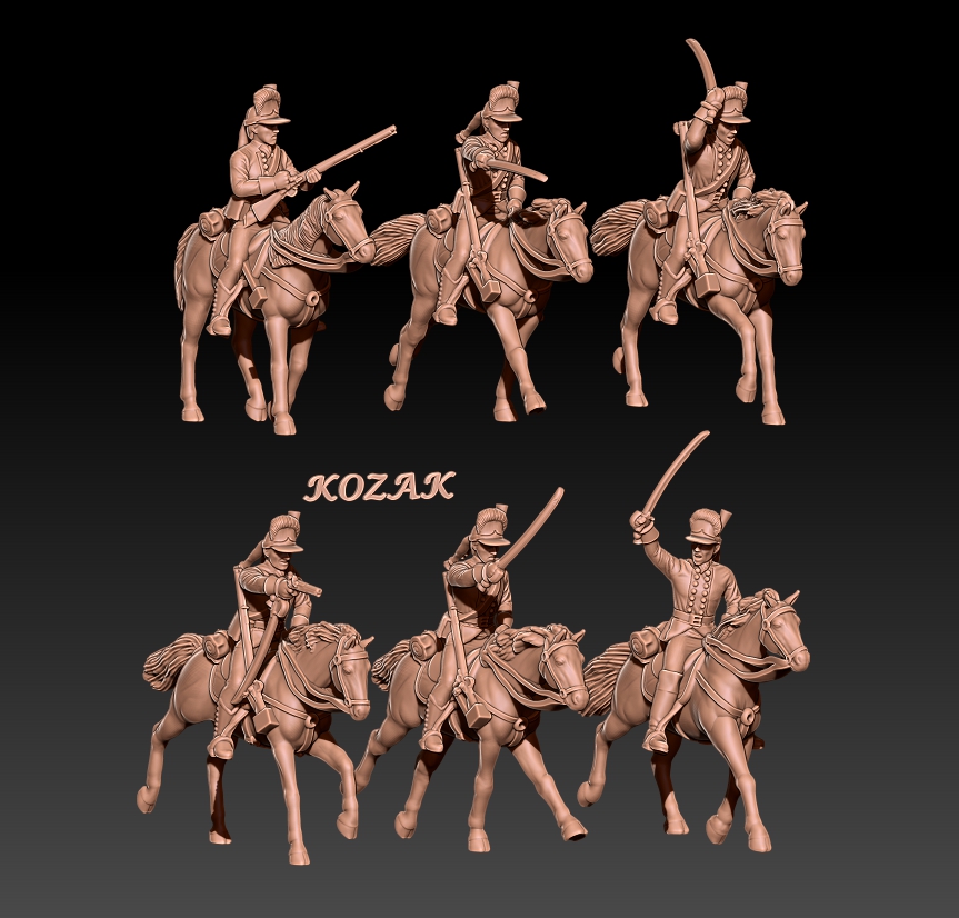 russian dragoons 1786-96 set 2