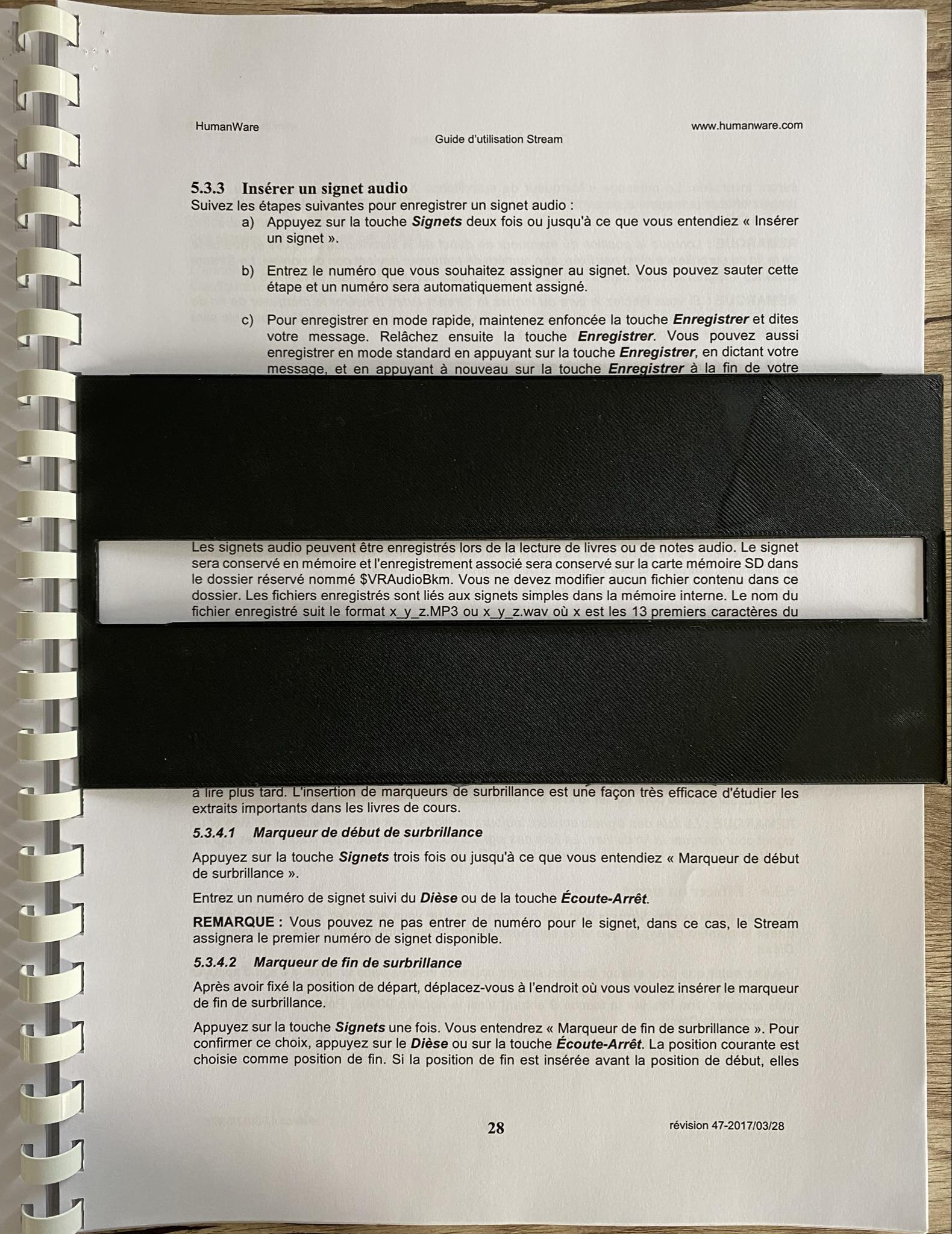 Guide lecture 2 cm