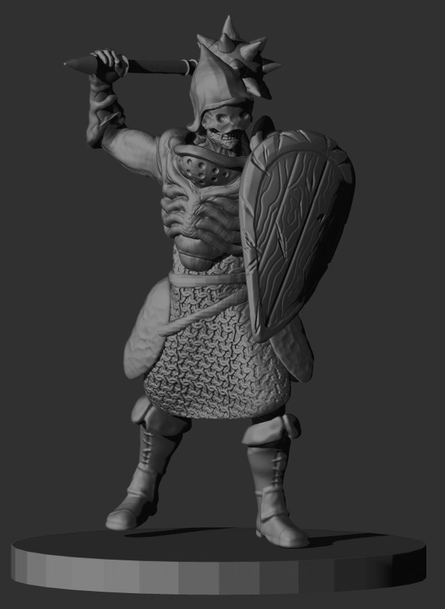 TIM THE TERRIBLE - 28MM/32MM SCALE MINIATURE