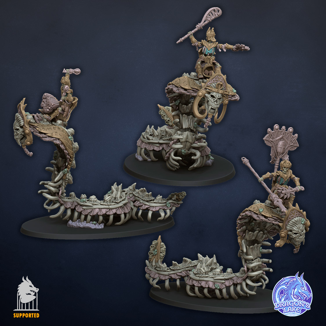 Tomb Cataphracts (command group)