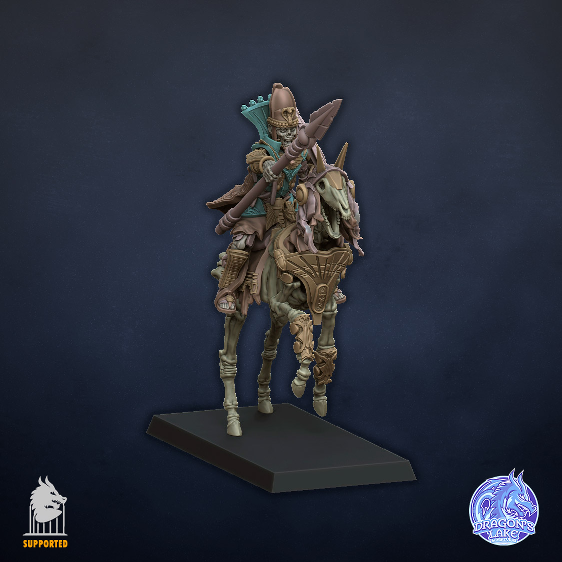 Pharaoh on horse