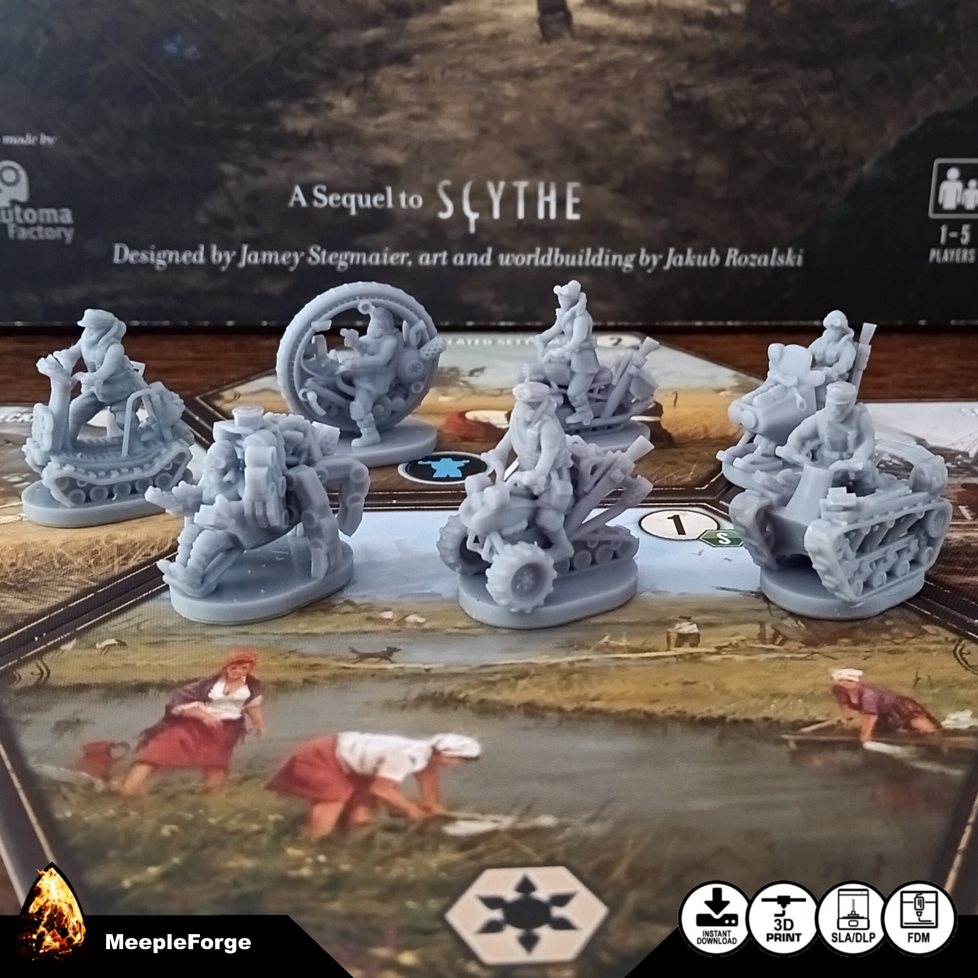 Expeditions Hero Workers for Gears of Corruption