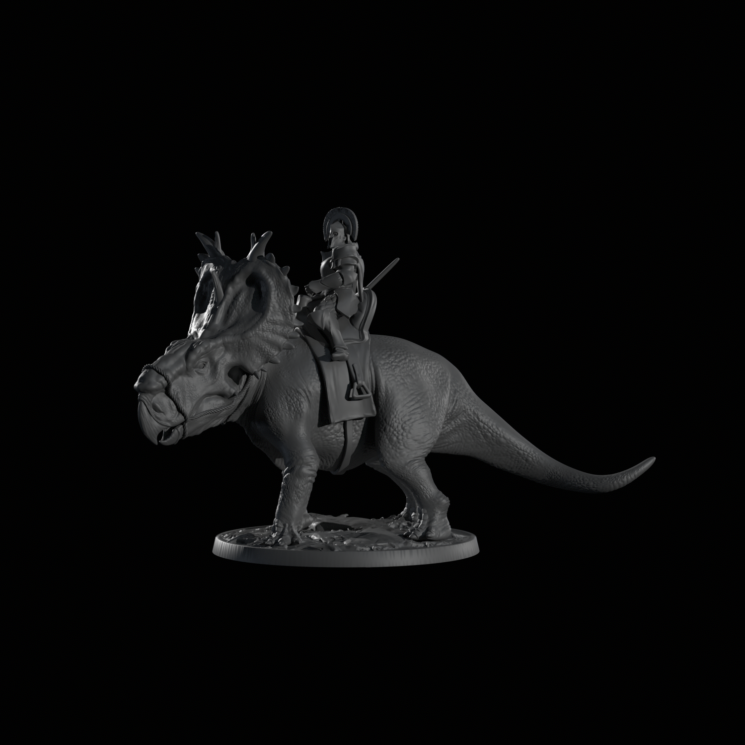 pachyrhinosaurus MOUNT