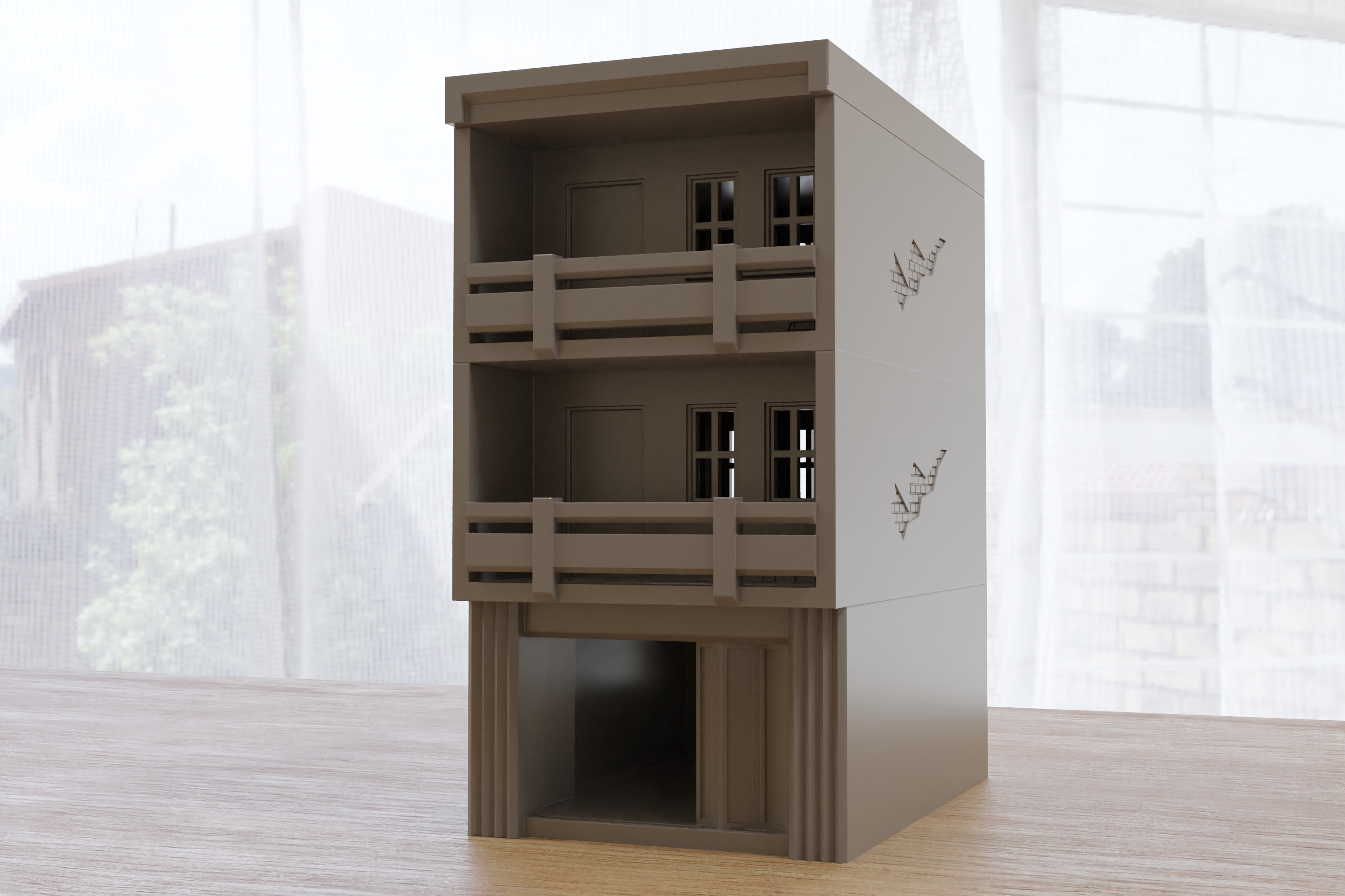 Vietnam Urban Building (VUBT4) - Wargaming Terrain