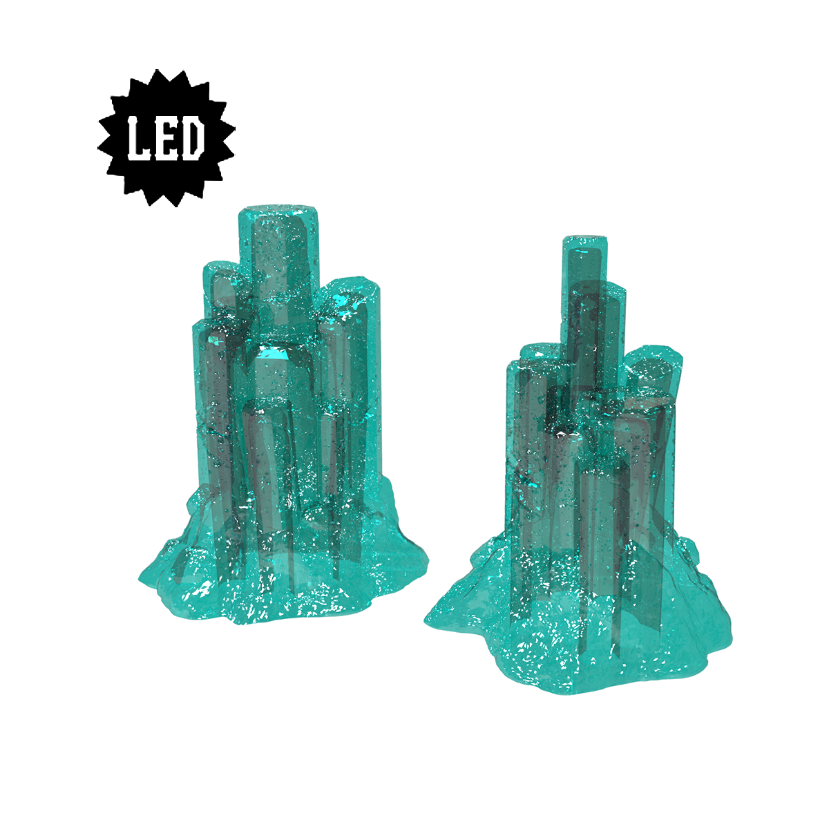 LED Nebulyte crystals (2 variants)