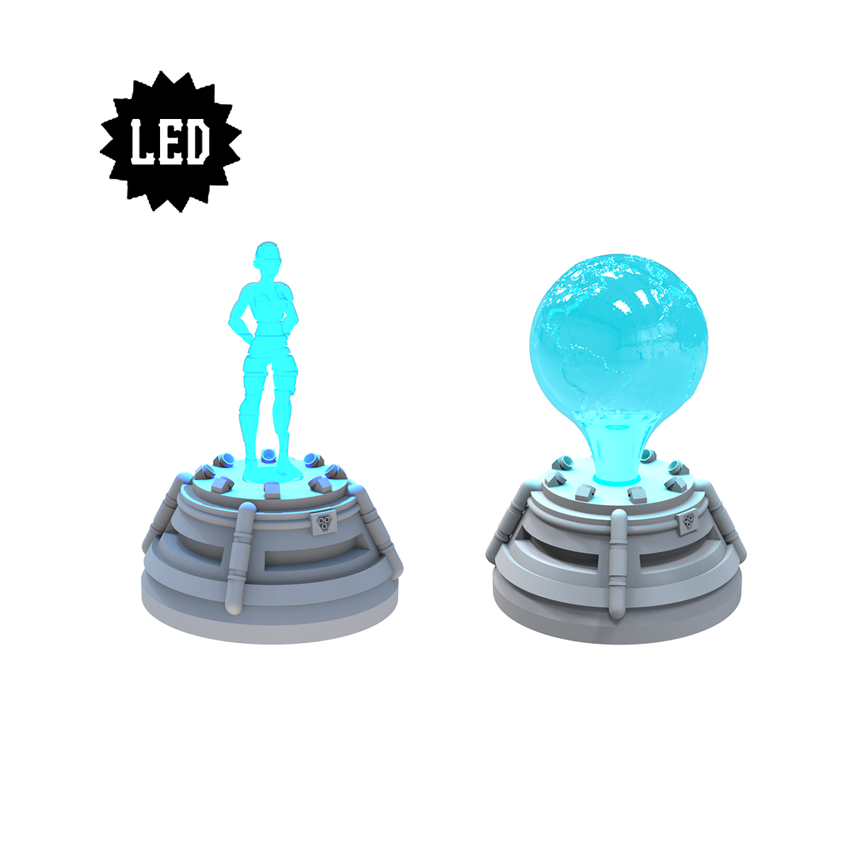 LED Holoprojector (2 projections)