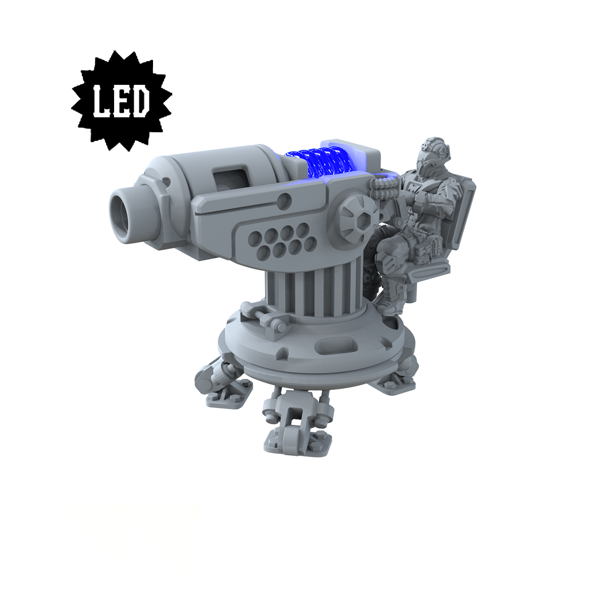 LED Plasma cannon