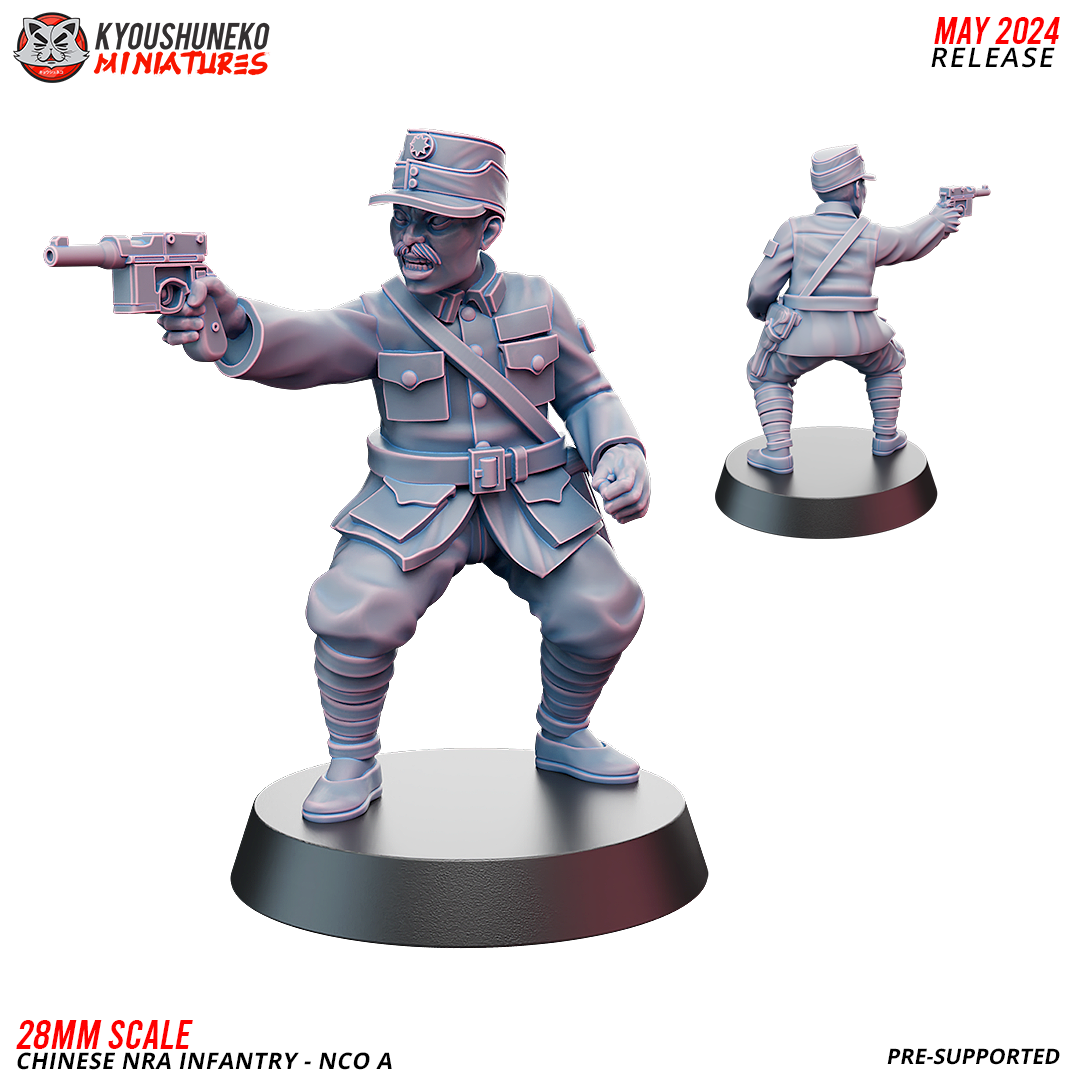 NCO A - CHinese NRA Infantry ww2