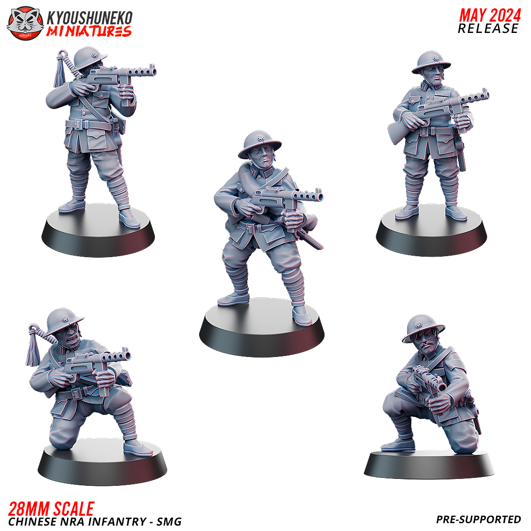 SMG - Chinese NRA Infantry