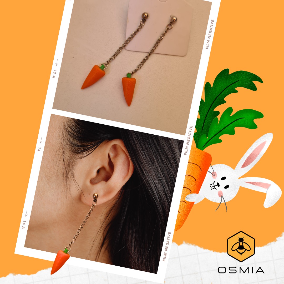 Osmia Carrot Earrings