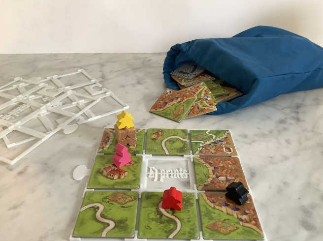 Carcassonne board holder