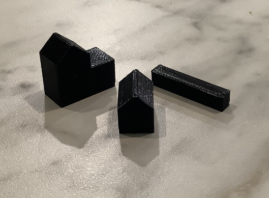 Catan pieces