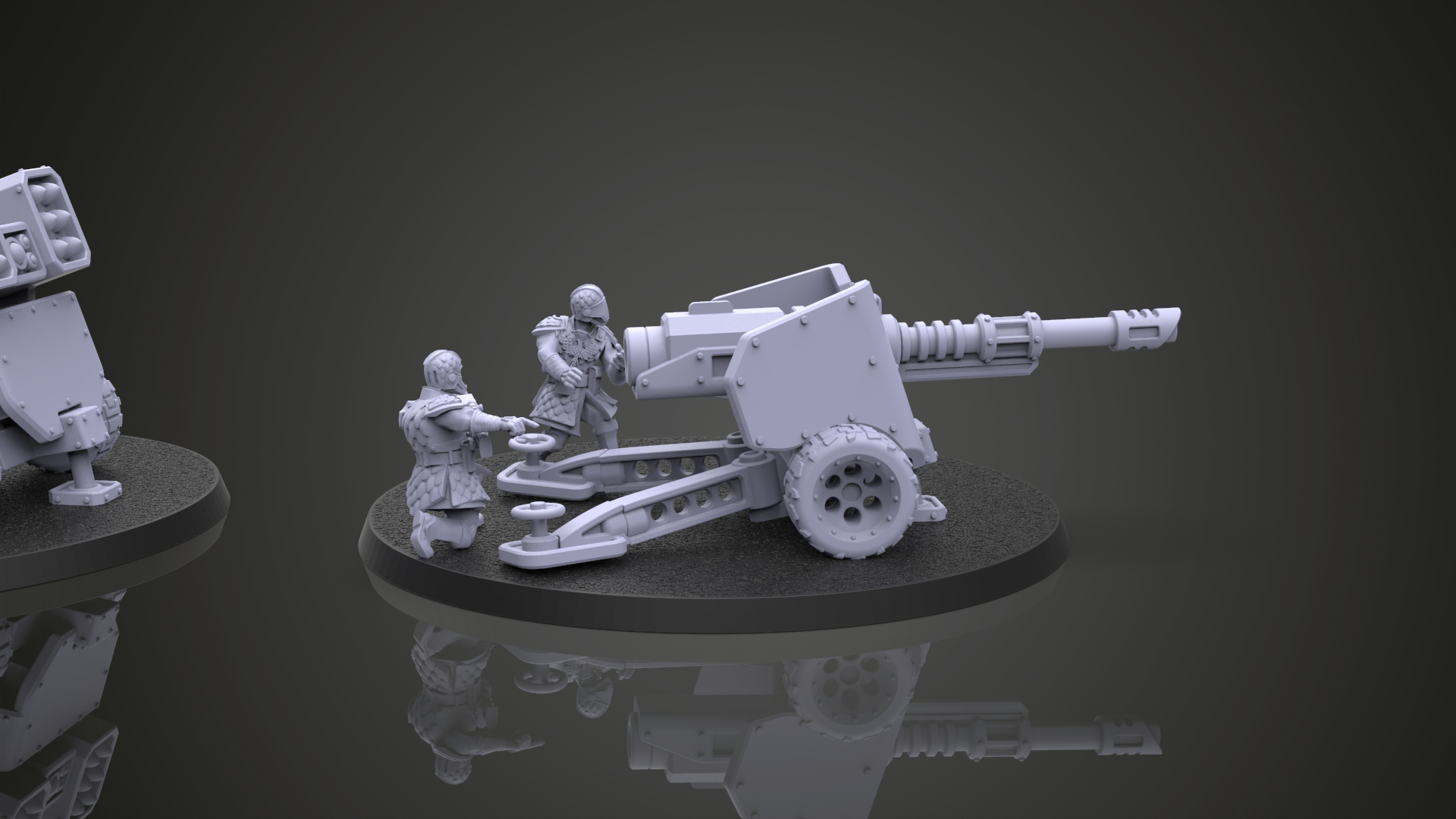 Sons of the Dragons Heavy artillery guns