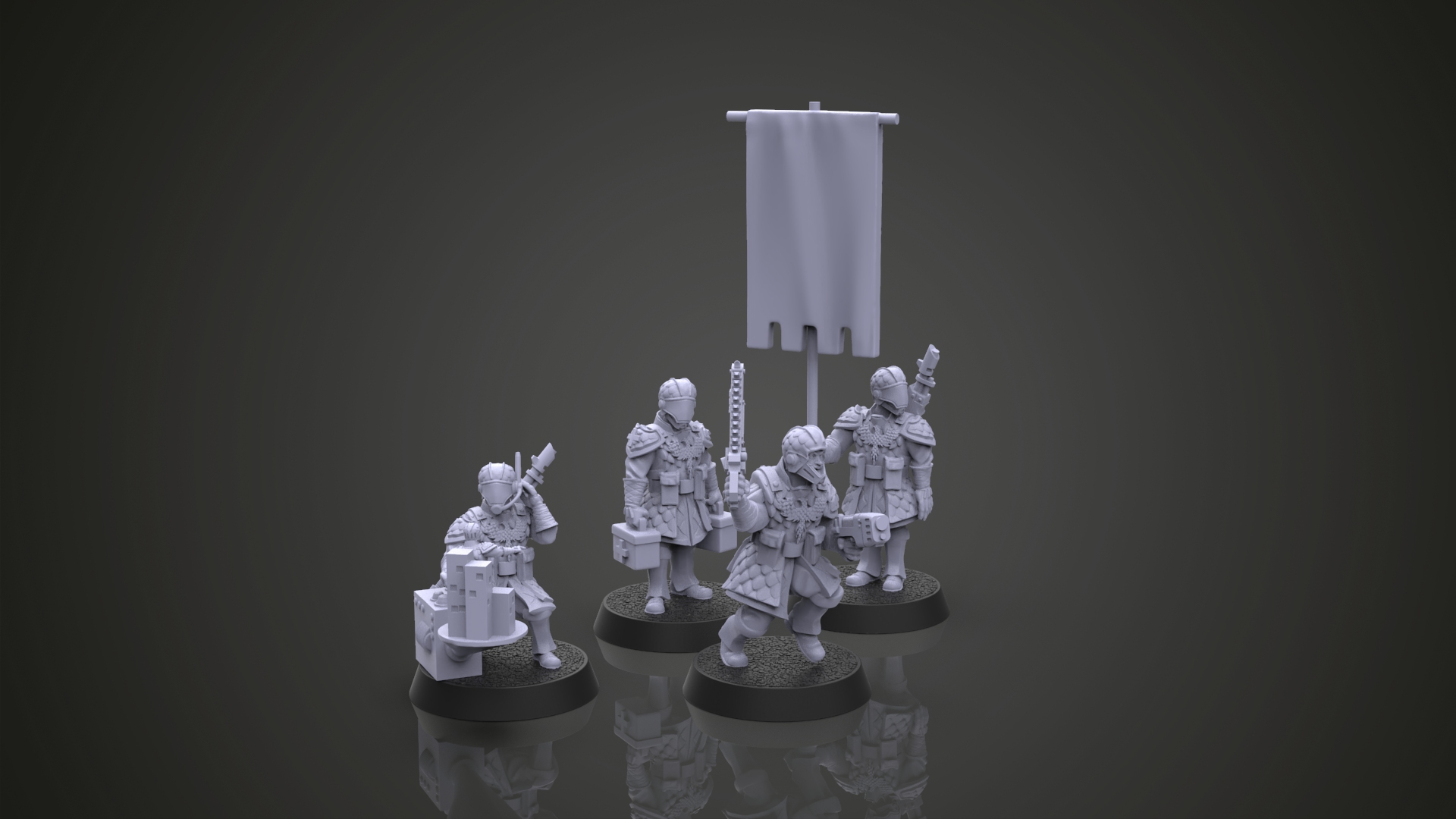 Sons of the Dragons HQ squad