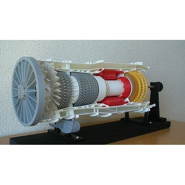 Turbofan Engine, Low Bypass, Full Ducted, 1960s